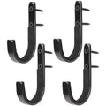 2024 Gun Rack Gun Racks Storage Rifles Shotgun Hooks Wall Mount Hangers for Any Rifles Shotguns Archery Bow with Soft Padding