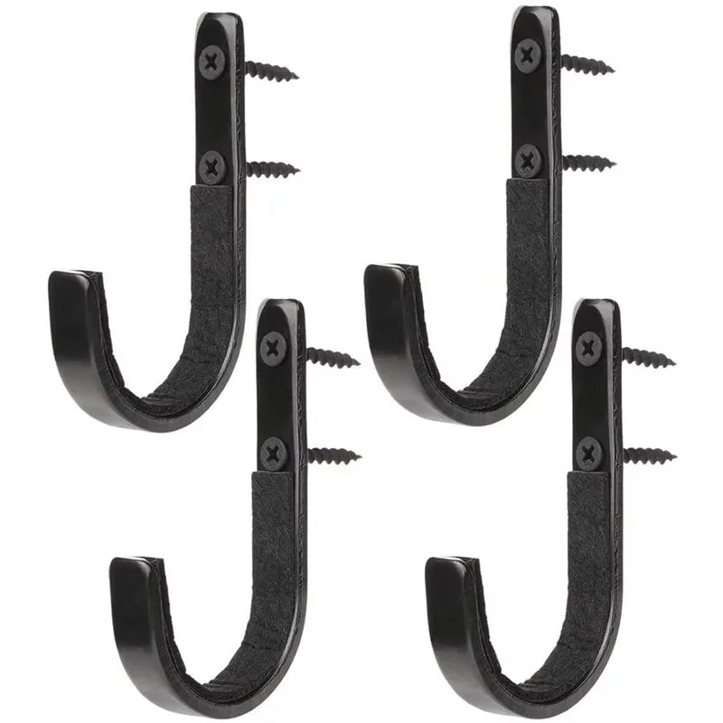 2024 Gun Rack Gun Racks Storage Rifles Shotgun Hooks Wall Mount Hangers for Any Rifles Shotguns Archery Bow with Soft Padding