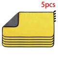 5/10Pcs Car Wash Microfiber Towel 30*60CM / 30*60cm Car Cleaning Drying Cloth  Care Cloth Car Wash Towel  Kitchen Towel